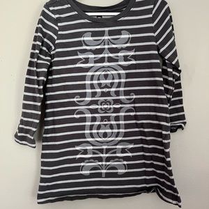 Tea collection girls striped tunic - size 3